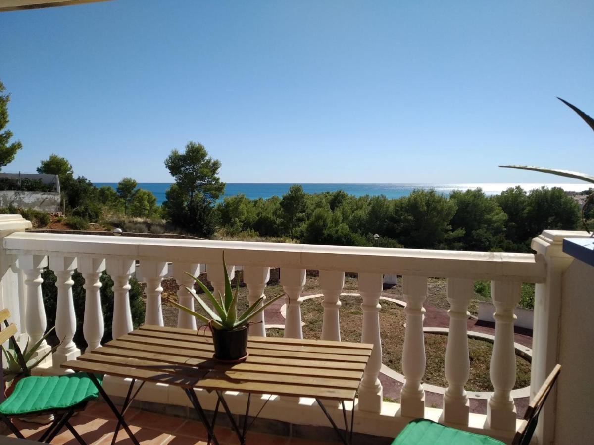 Apartamento Casa a 5 min de Cala Blanca [Wi-Fi GARAJE PISCINA] Alcossebre Exterior foto