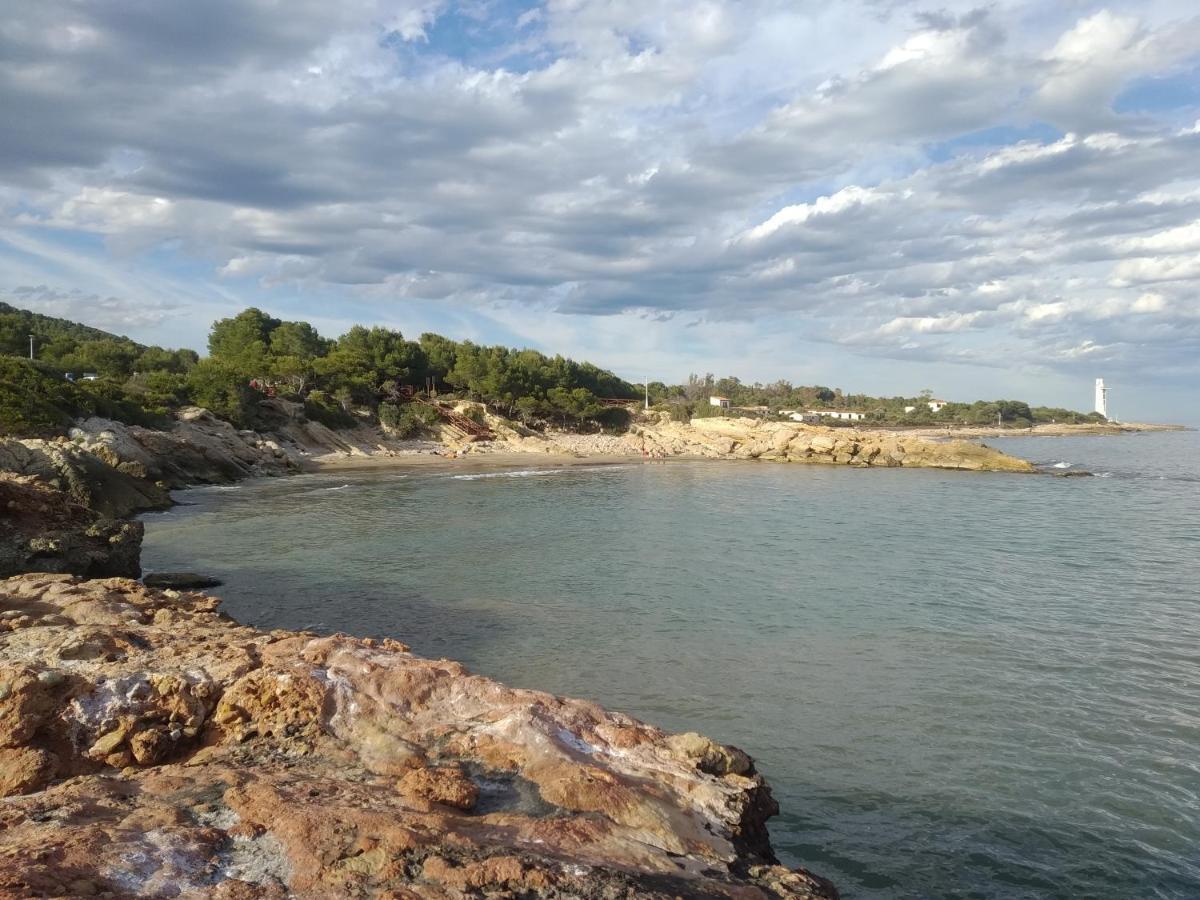 Apartamento Casa a 5 min de Cala Blanca [Wi-Fi GARAJE PISCINA] Alcossebre Exterior foto